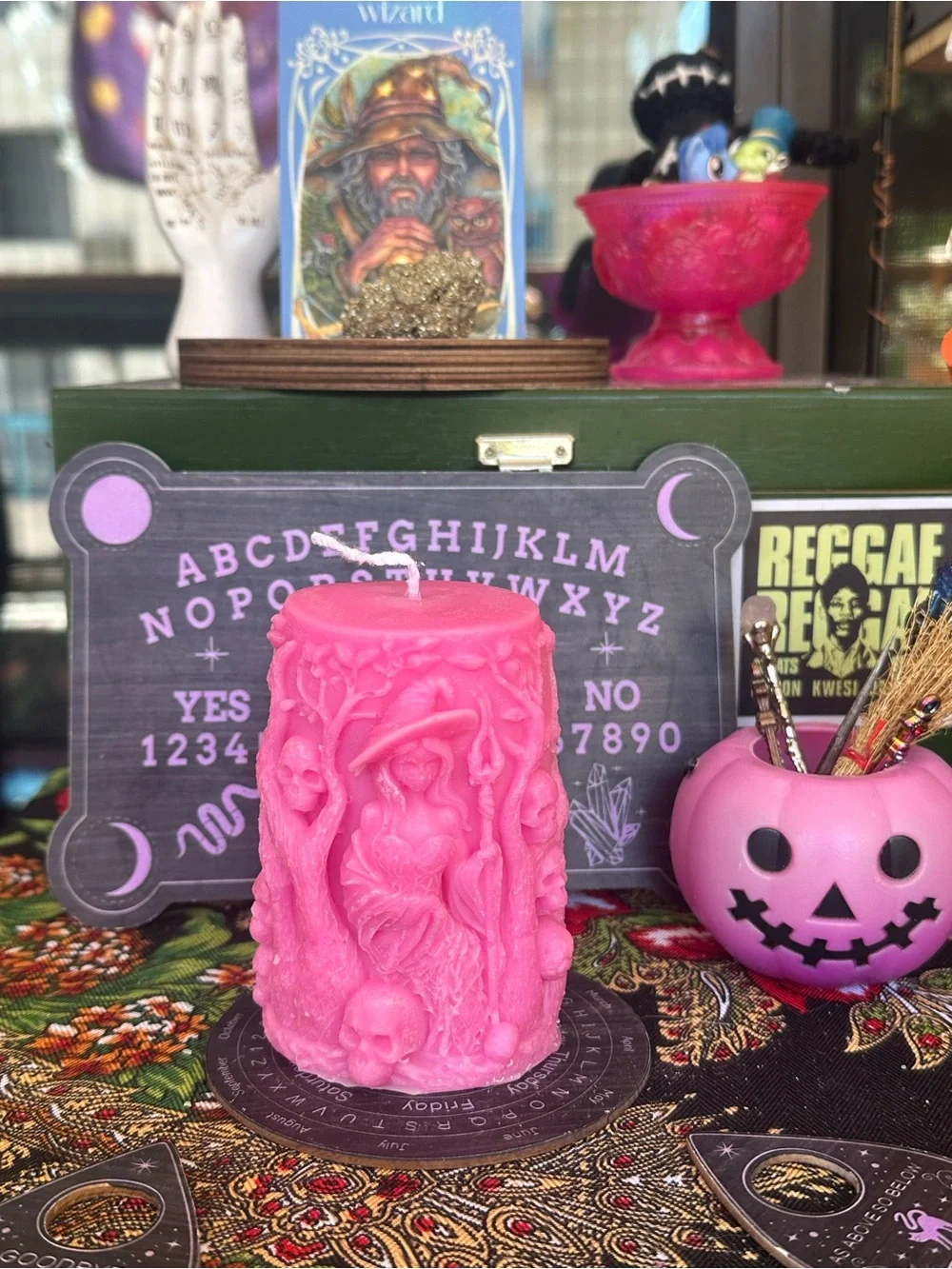 Glamour Witch Pillar Candle